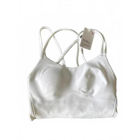Like a Cloud Longline Bra Light Support, B/C Cup - White - Picture 1 of 3